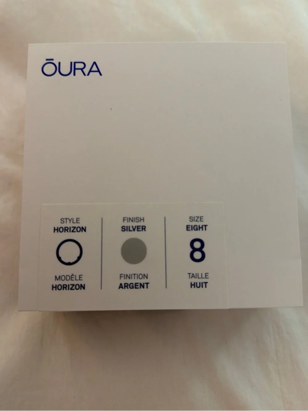Oura Gen3 Horizon Silver